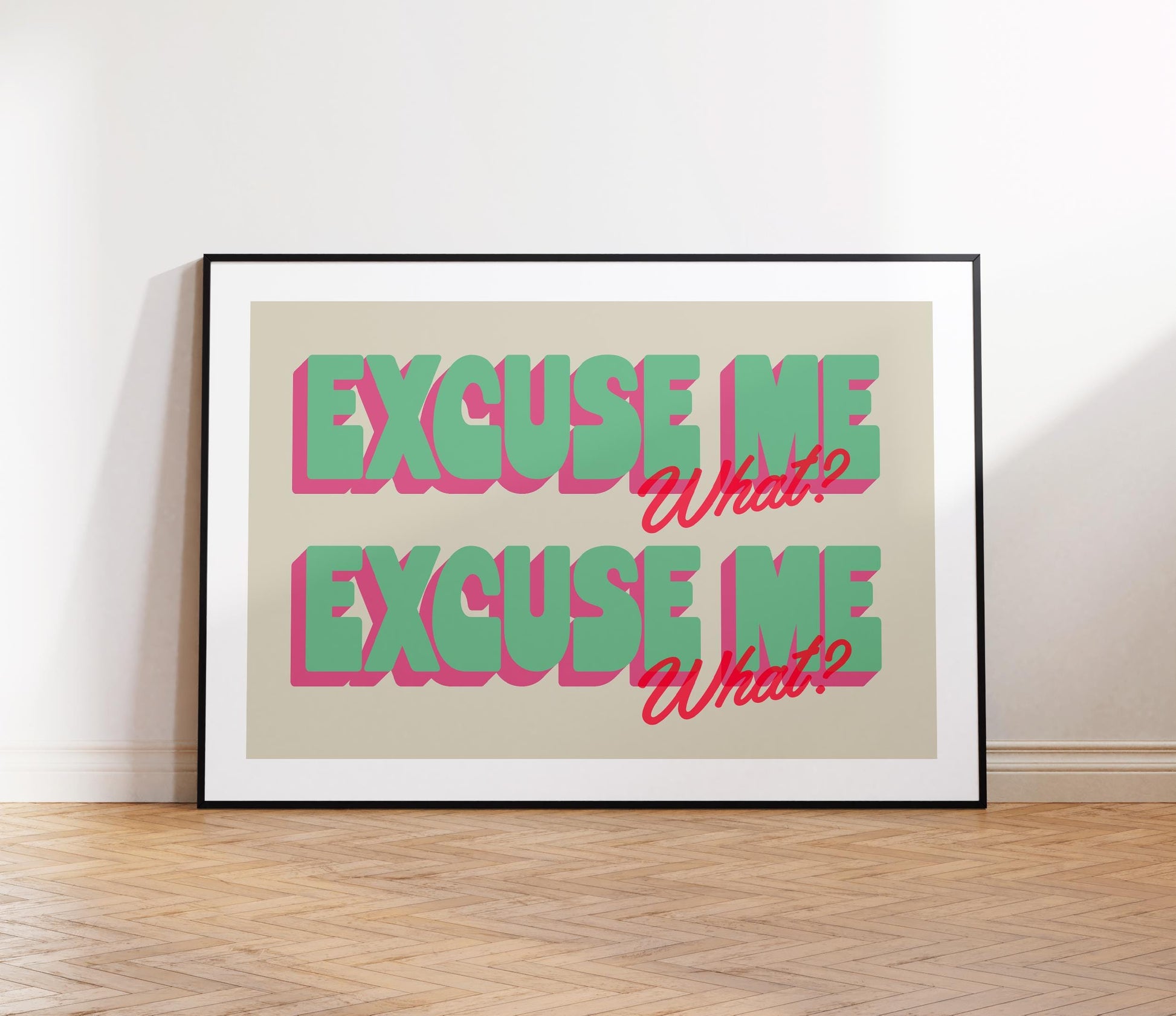 Excuse me what? Print