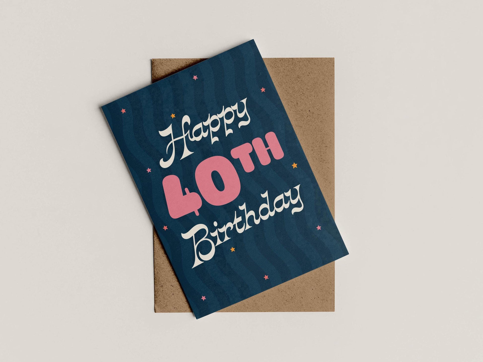 A6 Customisable Happy Birthday Card