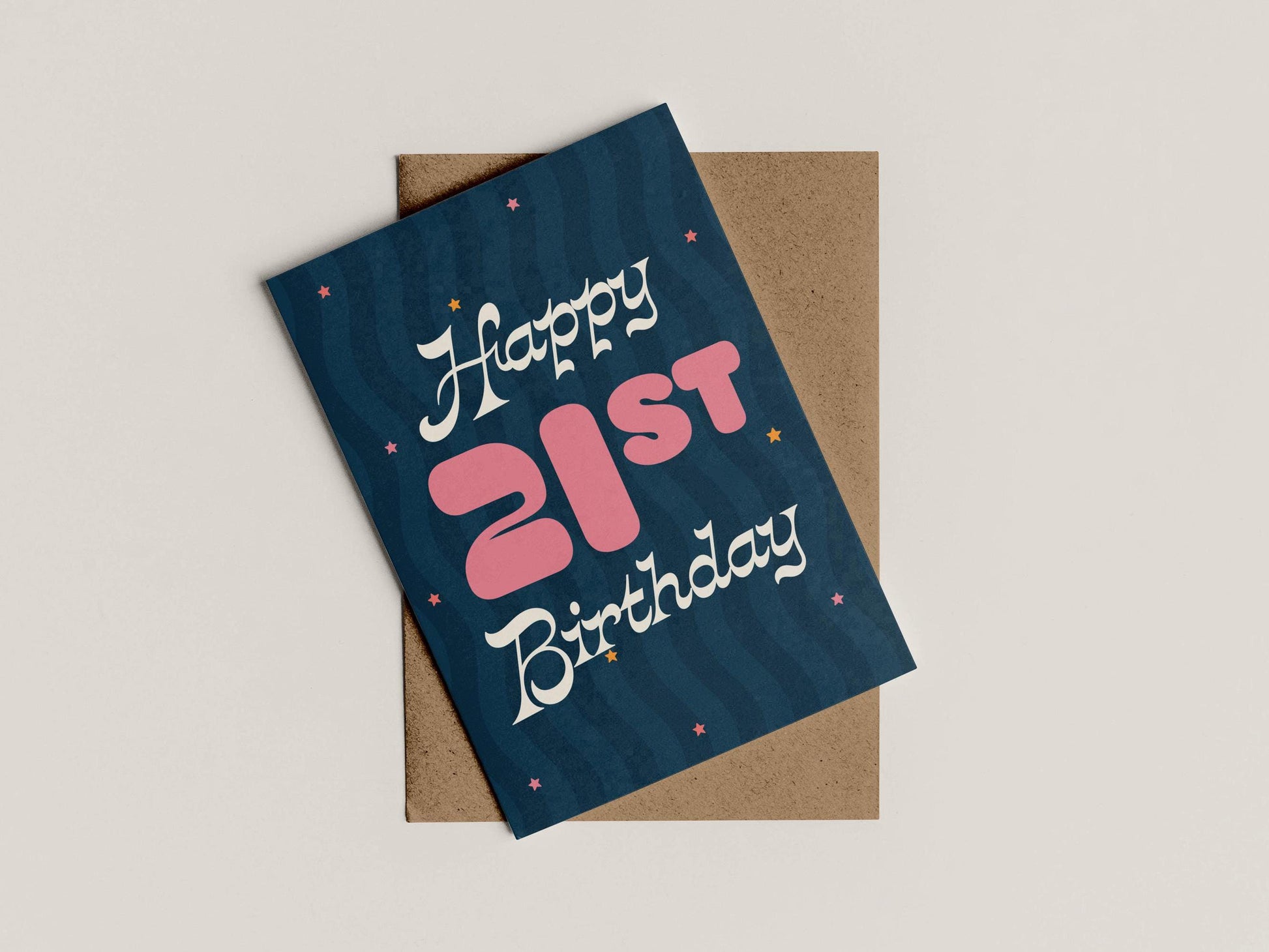 Customisable Happy Birthday Card | Greetings Card | Birthday Card | A6 | Bold Colours | Typographic