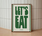 Let's Eat Print