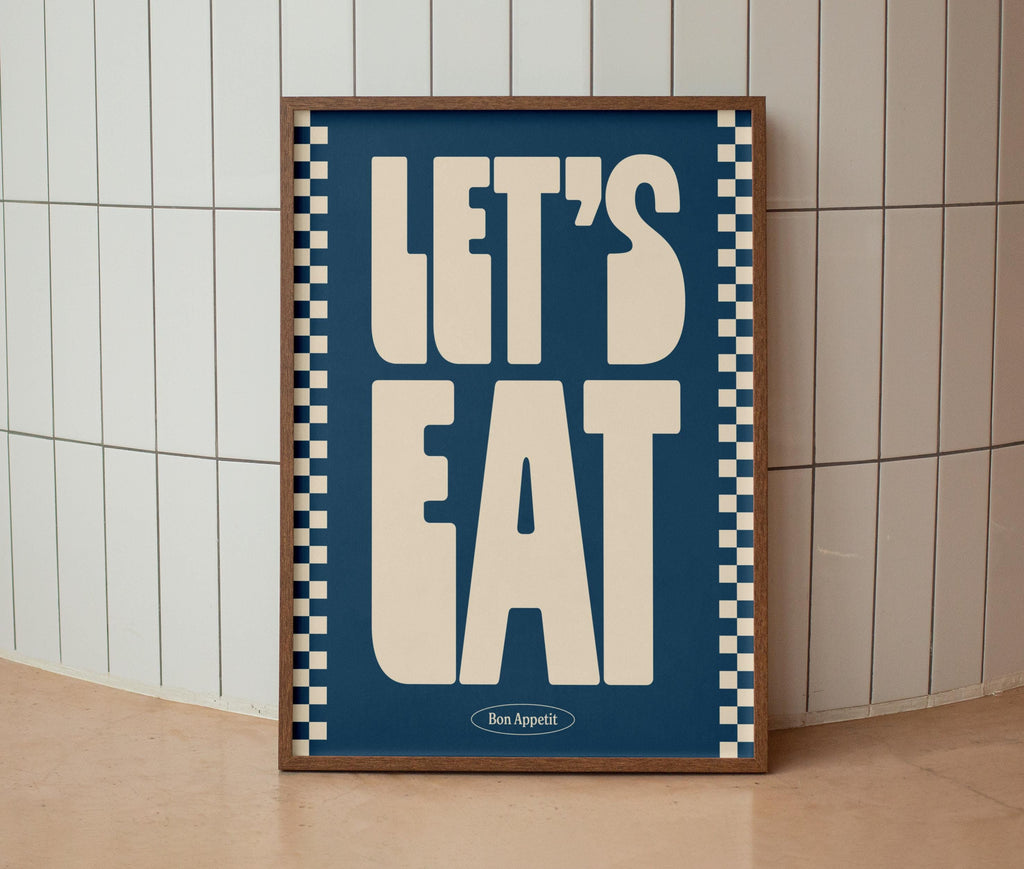 Let's Eat Print