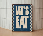 Let's Eat Print