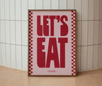 Let's Eat Print