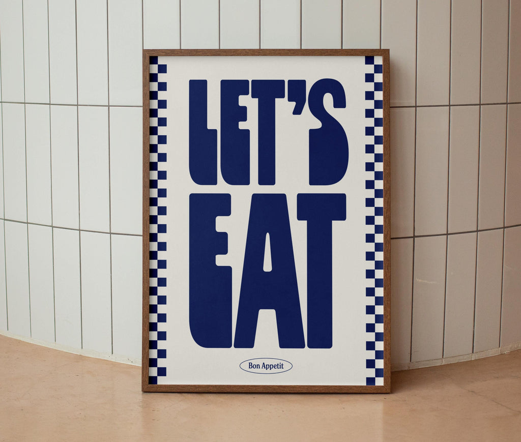 Let's Eat Print