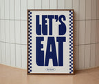 Let's Eat Print
