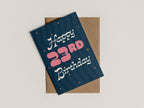 A6 Customisable Happy Birthday Card
