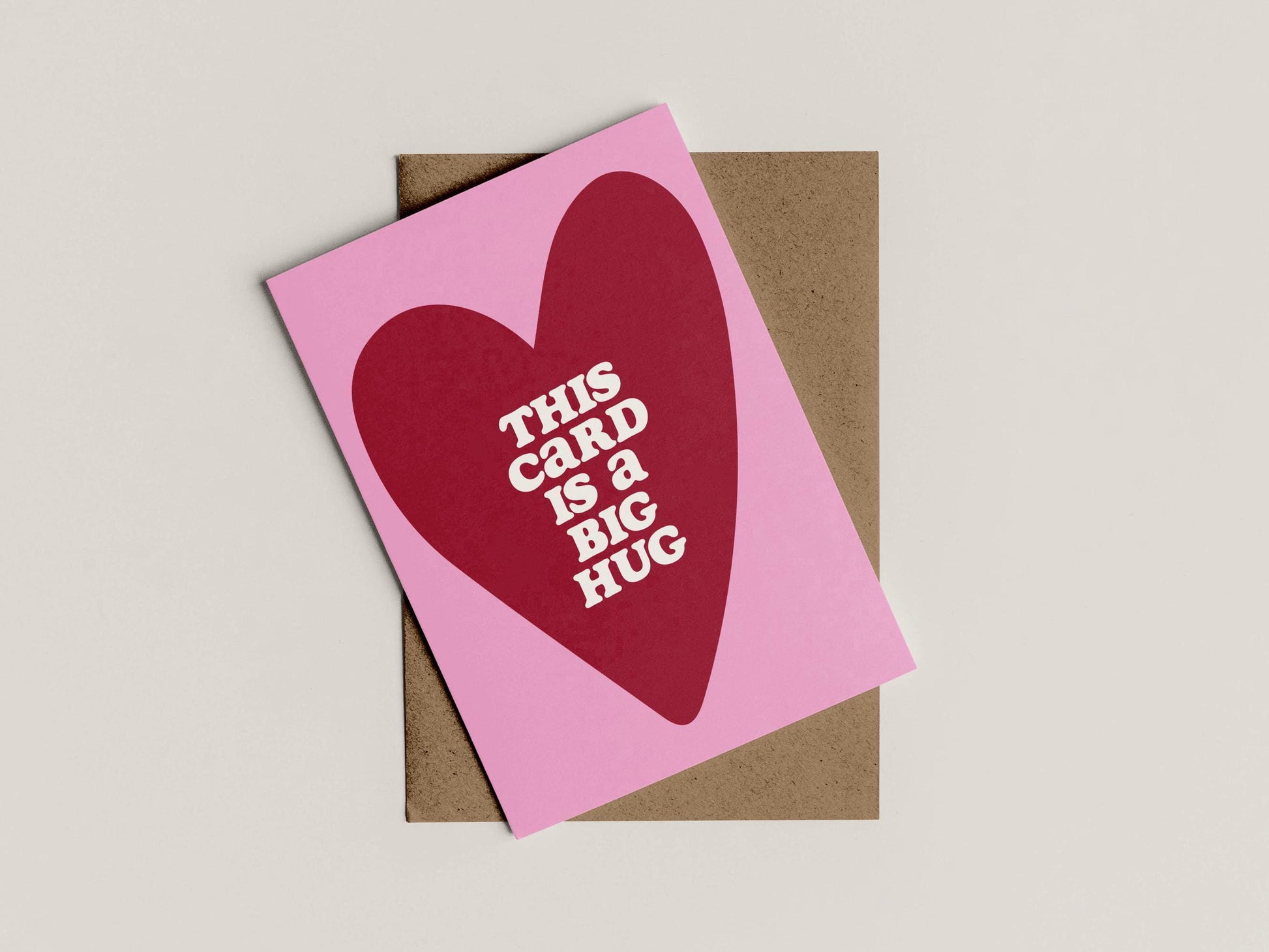 A6 This Card Is A Big Hug Card