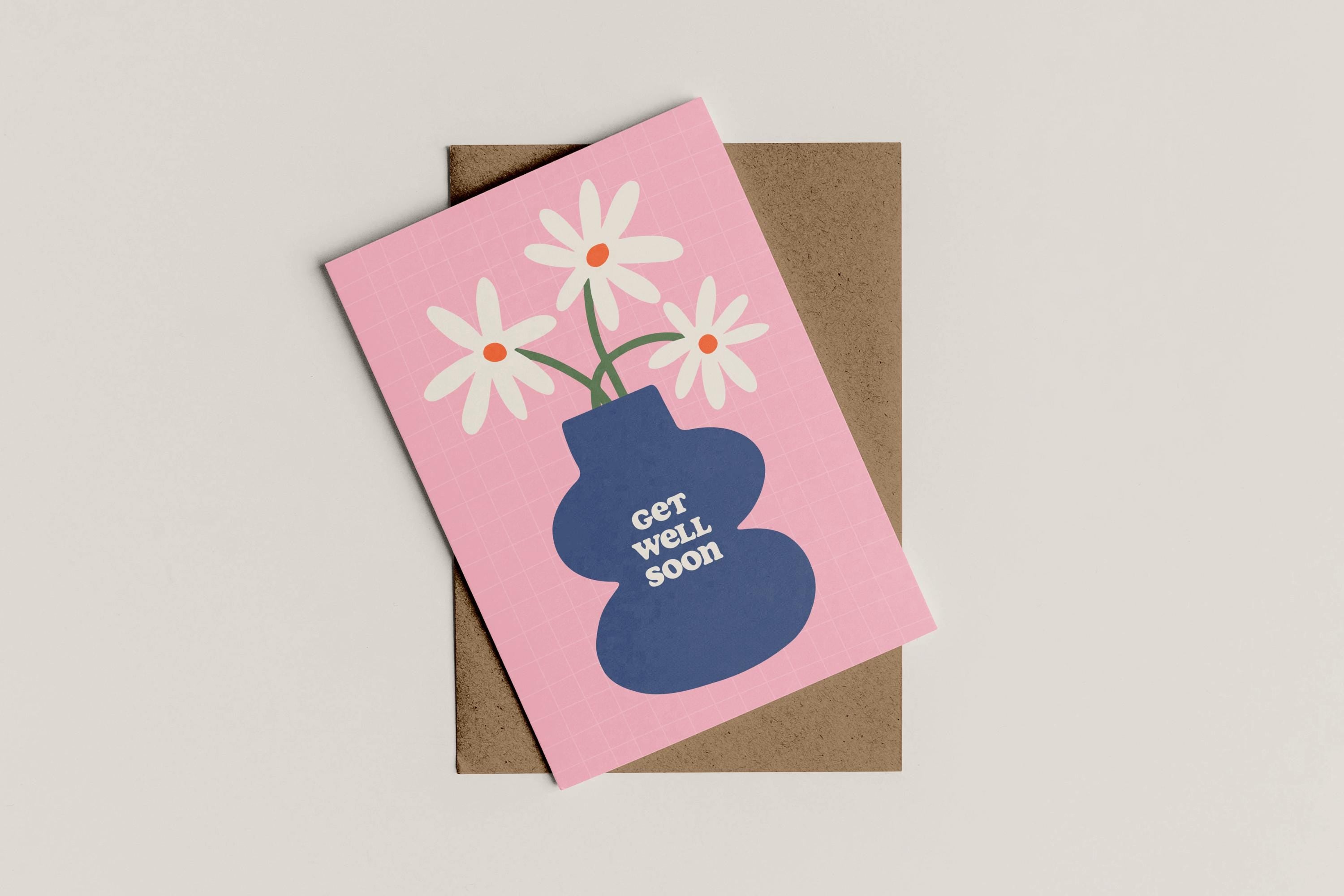 A6 Get Well Soon Card