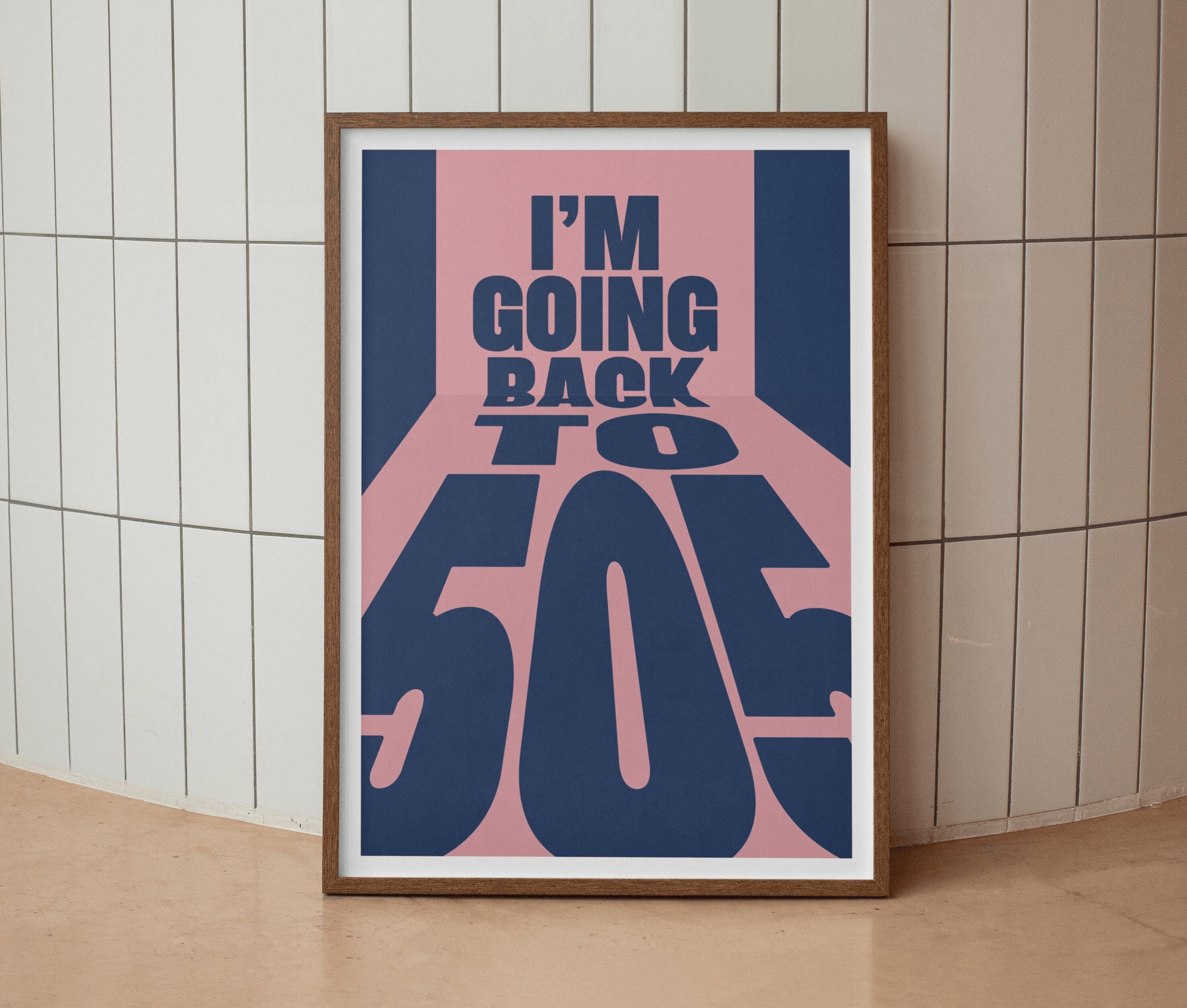 I'm Going Back To 505 Lyrics Inspired Print | Wall Art | A4 A3 A5 | Unframed Print | Indie Music | Rock Music