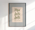 That Lady Lady Print