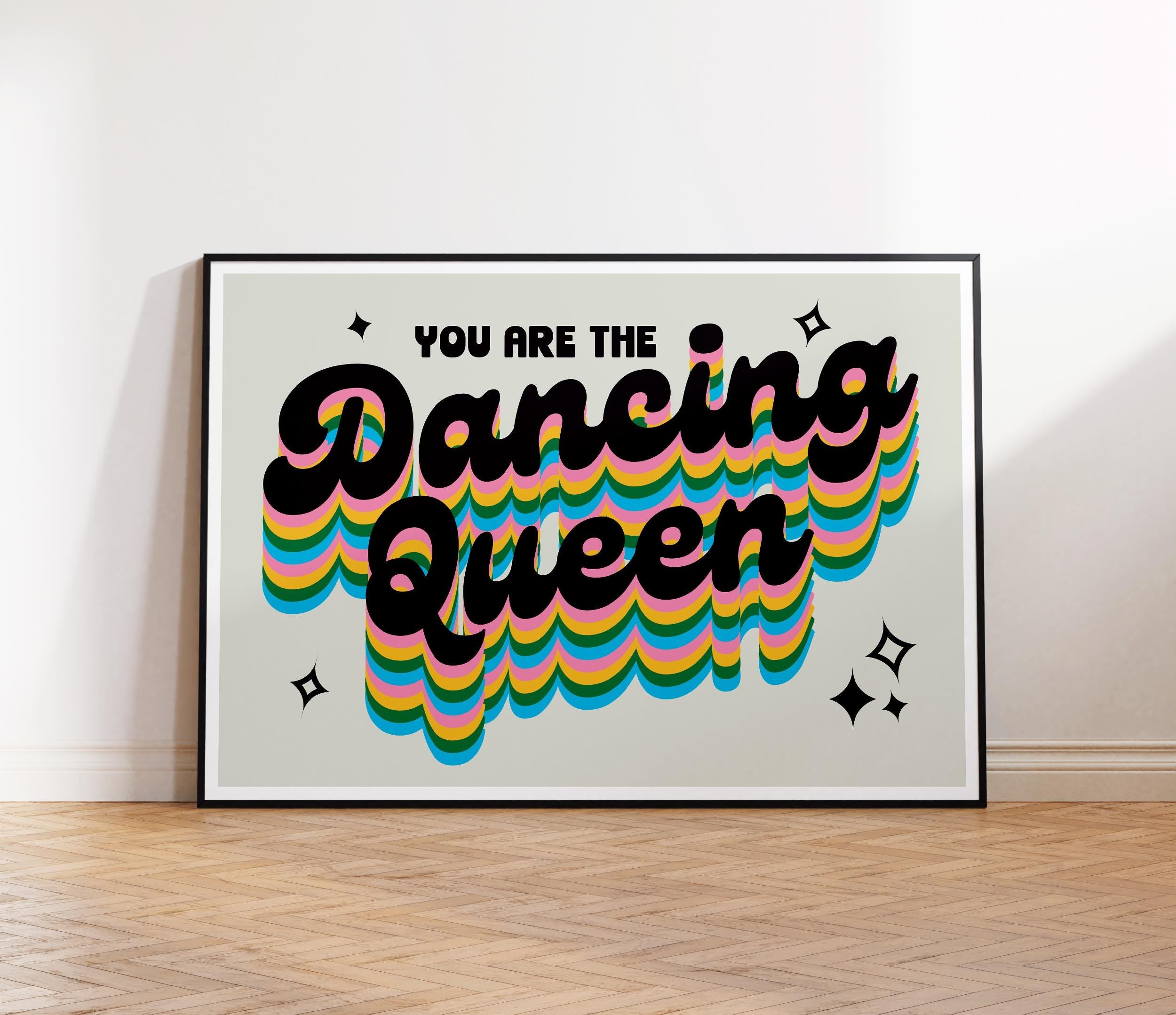 Dancing Queen Print – Typo Prints